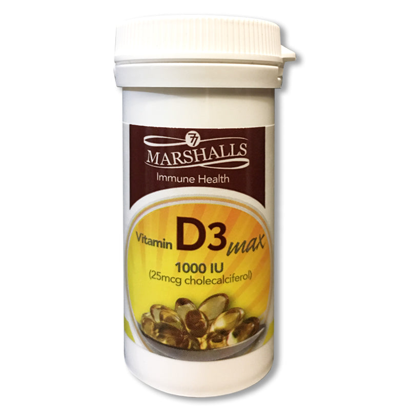 TABLETS VITAMIN D3 MAX SOFTGELS 30s