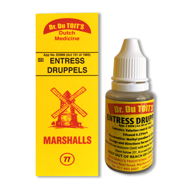 DR DU TOIT'S DUTCH MEDICINE ENTRESS DRUPPELS 20ML