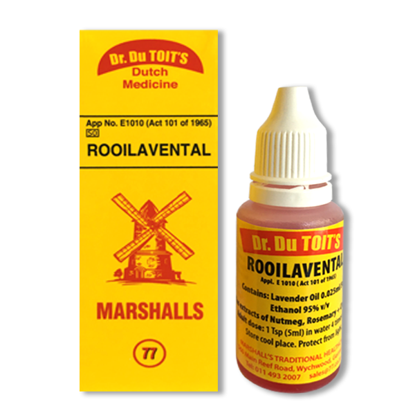 DR DU TOIT'S DUTCH MEDICINE ROOI LAVENTAL 20ML