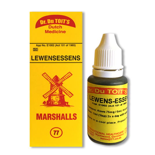 DR DU TOIT'S DUTCH MEDICINE LEWENS ESSENS 20ML