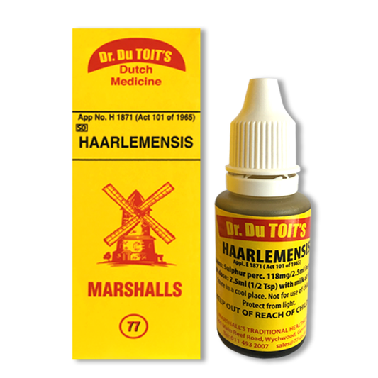 DR DU TOIT'S DUTCH MEDICINE HAARLEMENSIS 20ML