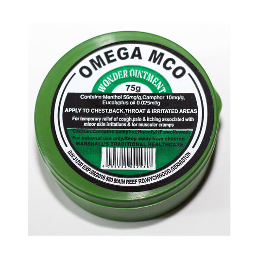 OMEGA MENTHOL CAMPHOR OINTMENT 75g